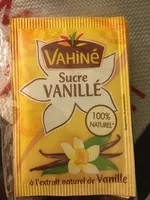 Mängden socker i Sucre vanillé