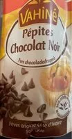 Mängden socker i Pepites chocolat noir