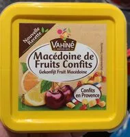 Mängden socker i Macédoine de fruits confits