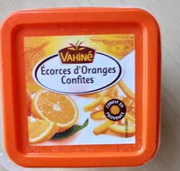 Mängden socker i écorces d'oranges confites