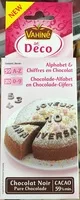 Mängden socker i Deco Alphabet & Chiffres en Chocolat noir