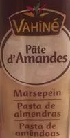 Mängden socker i Pâte d'Amandes