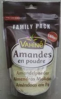 Mängden socker i Amandes en poudre