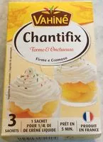 Mängden socker i Chantifix