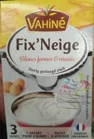 Mängden socker i Fix' Neige