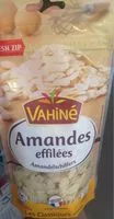 Mängden socker i Amandes effilées