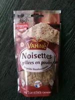 Mängden socker i Noisettes grillées en poudre