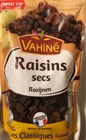 Mängden socker i Raisins secs