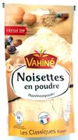 Mängden socker i Noisettes en poudre