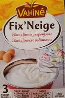 Mängden socker i Fix neige