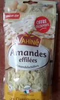 Mängden socker i Amandes effilées