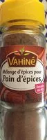 Mängden socker i Melange d'epices pour pain d'epices