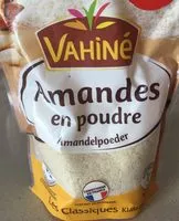 Mängden socker i Amandes en poudre