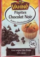 Mängden socker i Pépites de Chocolat Noir