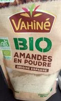 Mängden socker i Amandes en poudre BIO