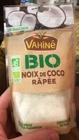 Mängden socker i Noix de coco râpée BIO