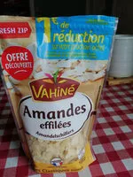 Mängden socker i Amandes effilées