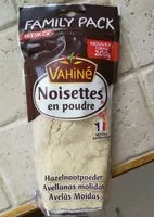 Mängden socker i Noisettes en poudre