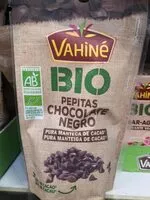 Mängden socker i Pepitas de chocolate