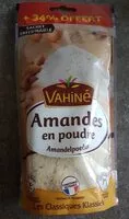 Mängden socker i Amandes en poudre