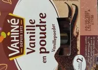 Mängden socker i Vanille en poudre