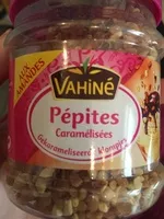 Mängden socker i Pepites caramélisées