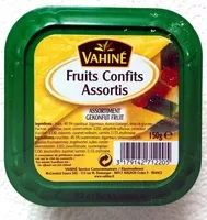 Mängden socker i Fruits Confits Assortis