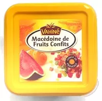 Mängden socker i Macédoine fruits confits