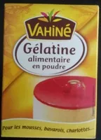 Mängden socker i Gélatine alimentaire en poudre