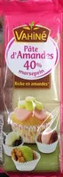 Mängden socker i Pâte d’amande
