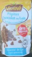Mängden socker i pépites chocolat au lait