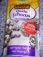 Mängden socker i Vahiné chunk 3 chocos