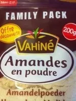 Mängden socker i Amandes en poudre