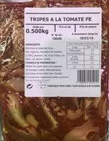 Mängden socker i Tripes à la tomate