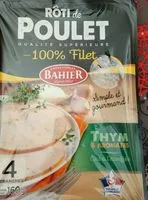 Mängden socker i Rôti de poulet 100 % filet thym et aromates