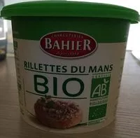 Mängden socker i Rillettes du Mans bio