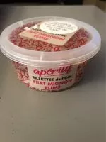 Mängden socker i Rillettes de porc filet mignon fumé