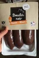 Mängden socker i Boudin noir