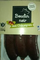 Mängden socker i Boudin noir aux châtaignes