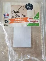 Mängden socker i Rôti de poulet aux epices mexicaines
