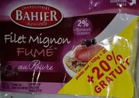 Mängden socker i Filet mignon fumé