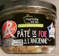 Mängden socker i Pâté de foie à l'ancienne