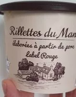 Mängden socker i Rillettes du Mans