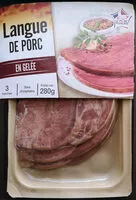 Mängden socker i Langue de porc en gelée