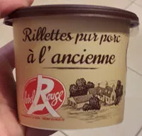 Mängden socker i Rillettes du Mans porc fermier label rouge BAHIER
