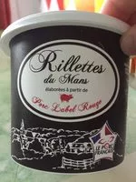 Mängden socker i Rillettes du mans