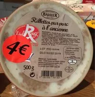 Mängden socker i Rillettes pur porc a l'ancienne