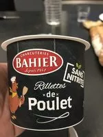 Mängden socker i Rillettes de poulet rôti