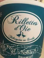 Mängden socker i Rillettes d'oie