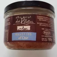 Mängden socker i Rillettes d'oie